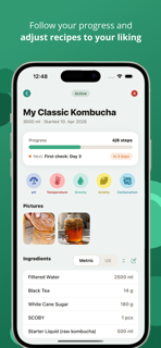 FermentMe - Recipes & tracker screenshot 4