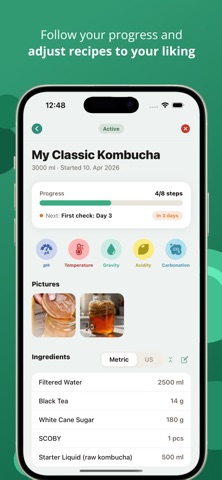 FermentMe - Recipes & tracker Screenshot 4 of 9