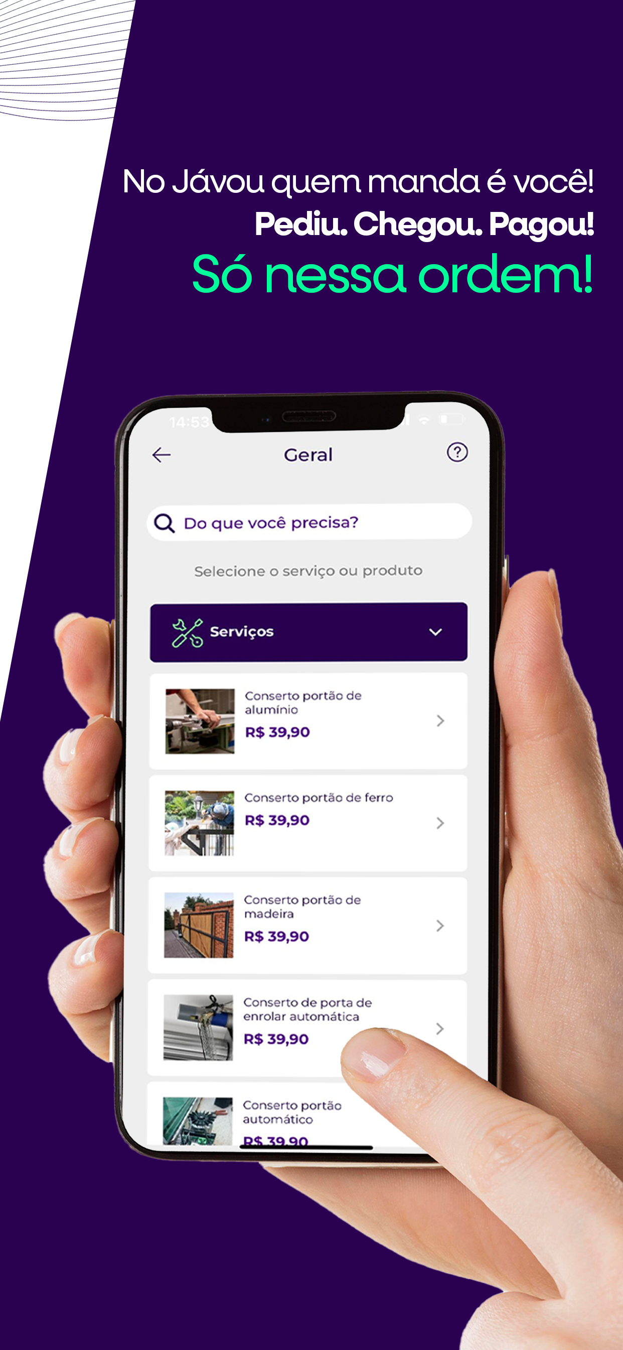 Javou Cliente