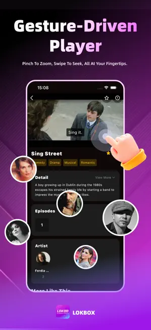 MovieBox HD: Video Streaming iPhone screenshot 3