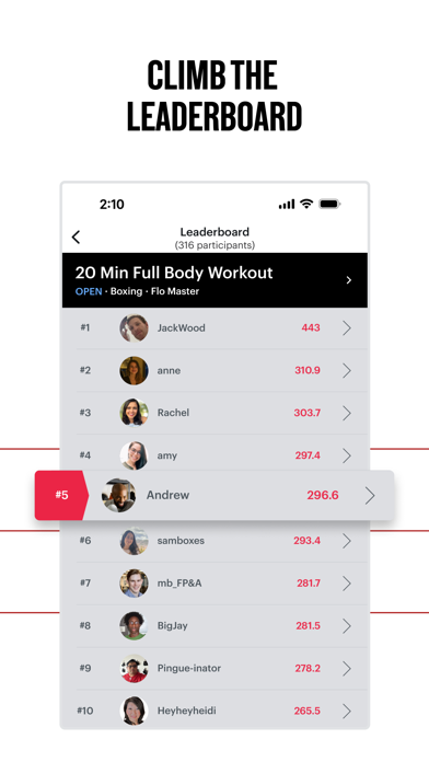 FightCamp Home Boxing Workouts Screenshot