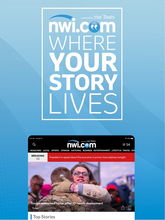 App screenshot