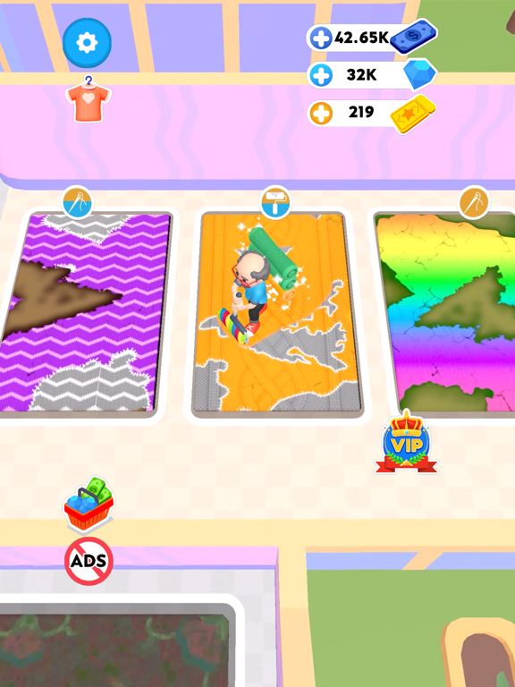 Carpet Care iPad screenshot 6 - Games app