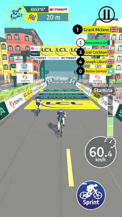 Tour de France Cycling Legends Screenshot