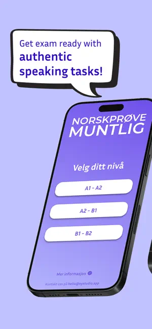 Norskprøve Muntlig screenshot 1