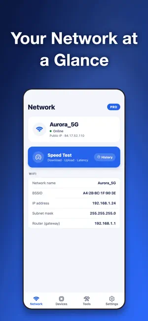 WiFi Analyzer・Speed Test screenshot 2