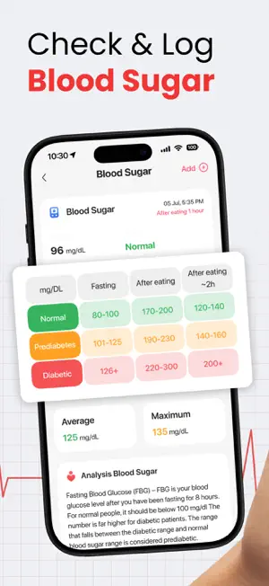 Heartory: Pulse & BP Monitor screenshot 4