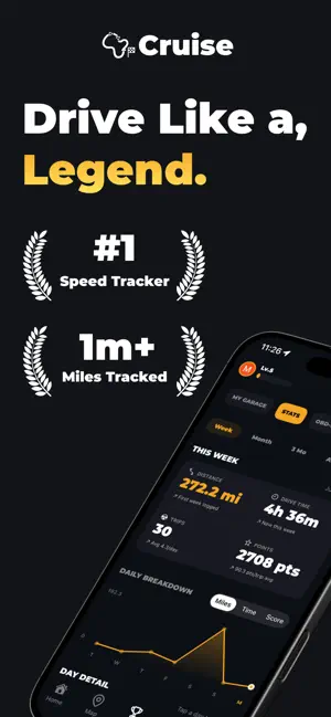Cruise - Drive Tracker screenshot 1