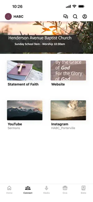 Henderson Ave Baptist Church screenshot 2