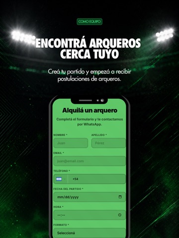ArquerosYa iPad screenshot 2