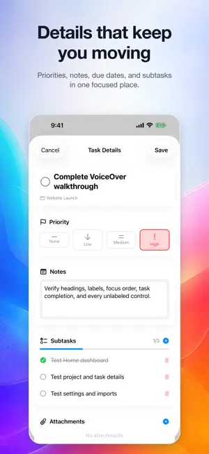 Perspective Tasks screenshot 3