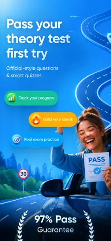 Drivio: DMV Practice Test App Store screenshot 1