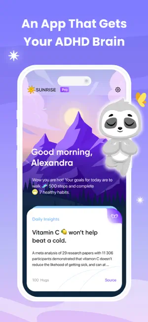 ADHD Coach & Planner - Sunrise screenshot 2