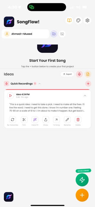 SongFlow! Screenshot 1 of 9