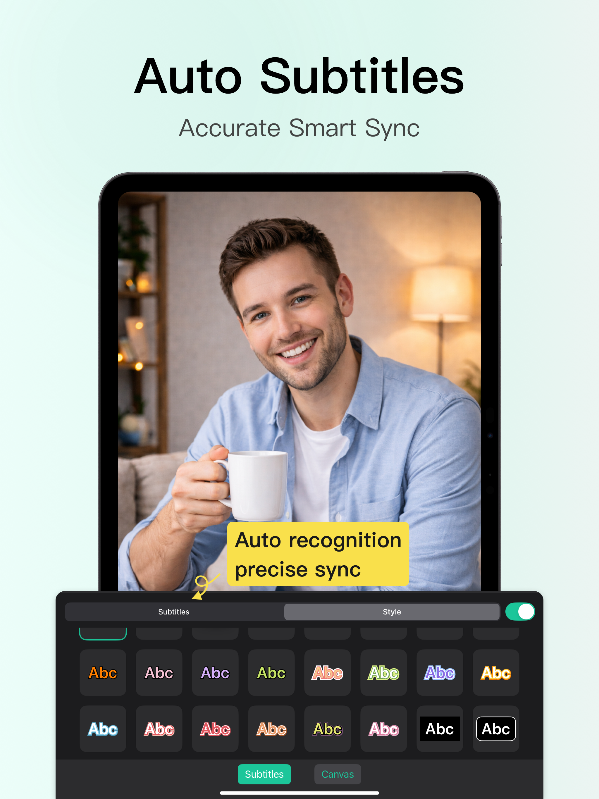 Teleprompter: AI Captions