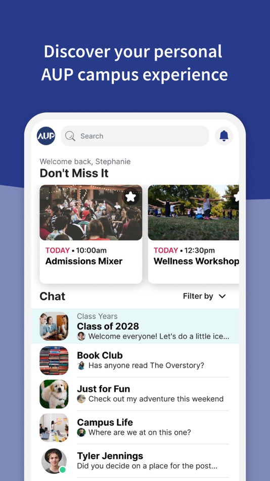 #2. AUP Connect (iOS) 由: Raftr, Inc