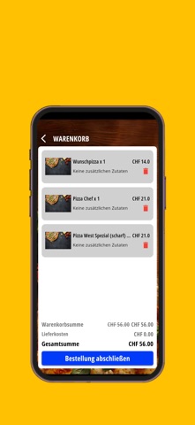 West Point Pizzeria Solothurn screenshot
