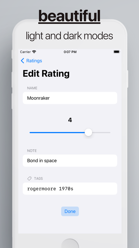 #4. Ratings by TzYi (iOS) 由: Richard Clifford