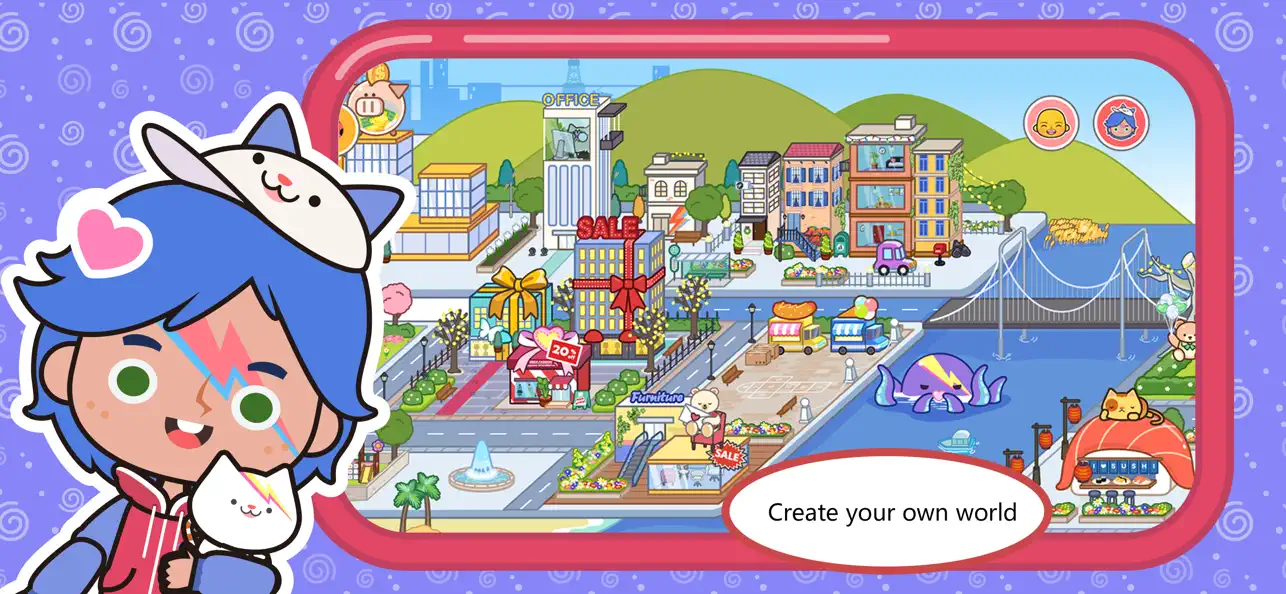 #1. Miga Town: My World (iOS) 由: XiHe Digital (GuangZhou) Technology Co., Ltd