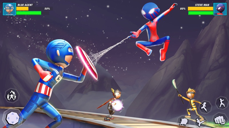 Stick Fight - Karate Warriors screenshot 1