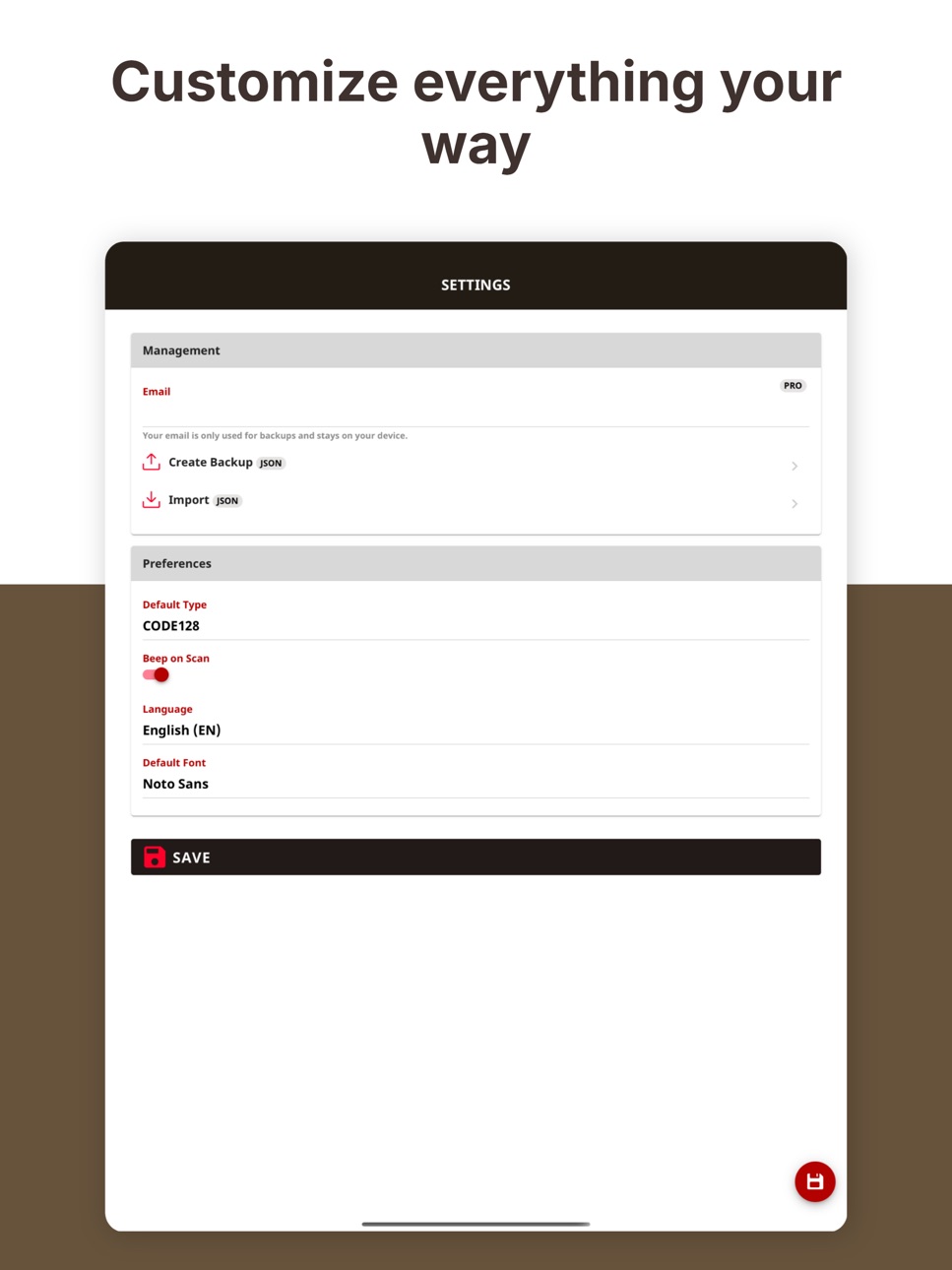 iPad screenshot