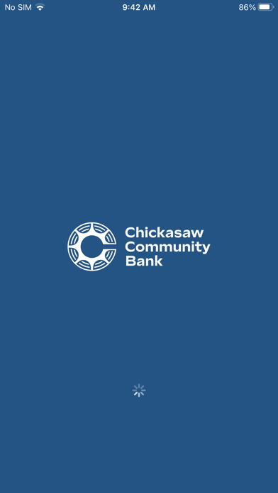 Chickasaw Bank Mobile Screenshot