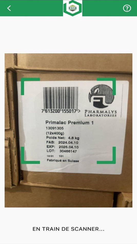 #2. BMI Qr Scanner (iOS) 由: Mauritanian Bank of Investment