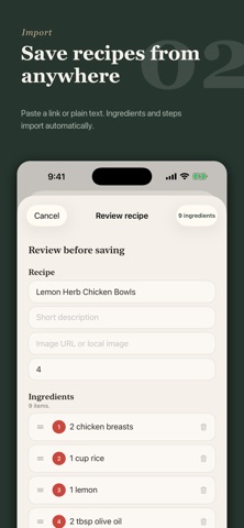 Obento: Meal Planner screenshot