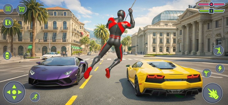 Jogo Fly Grand Superhero City screenshot 11