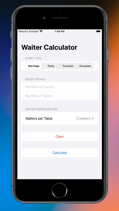 Screenshot #2 pour PartyServCalc