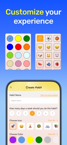 Sunny Habits - Goal Tracking screenshot