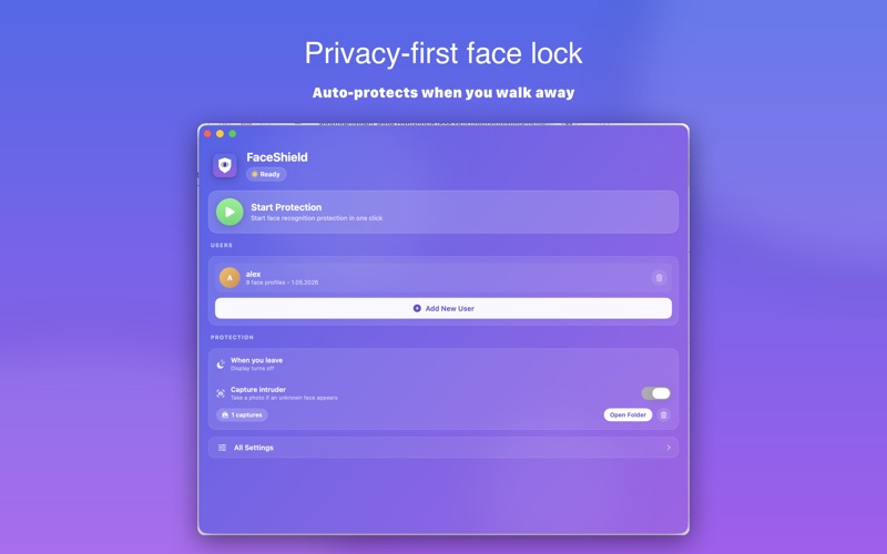 FaceShield screenshot