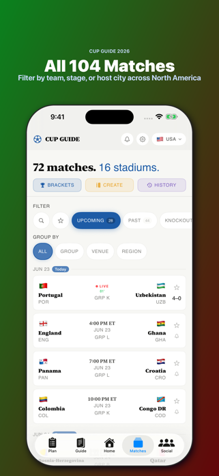 Cup Guide 2026 Screenshot 7 of 7