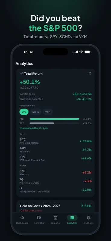 Divora: Dividend Tracker screenshot 5 of 7