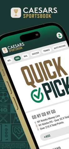 Caesars Sportsbook Mississippi screenshot