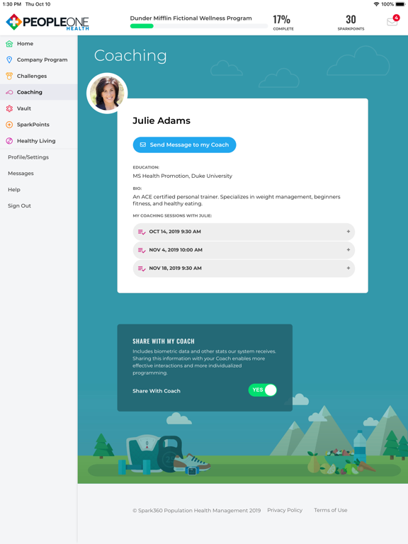 Screenshot #5 pour PeopleOne Health