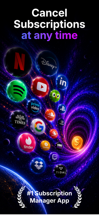Cancel Subscriptions: Gravity Screenshot 1 of 7
