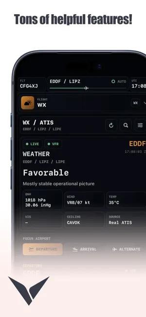 Vortiq EFB screenshot 3