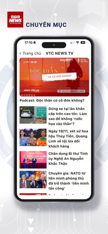 Báo VTC News: Tin tức 24h iPhone screenshot 2