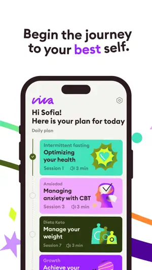 VIVA: Feel Better in 5 Mins screenshot 1