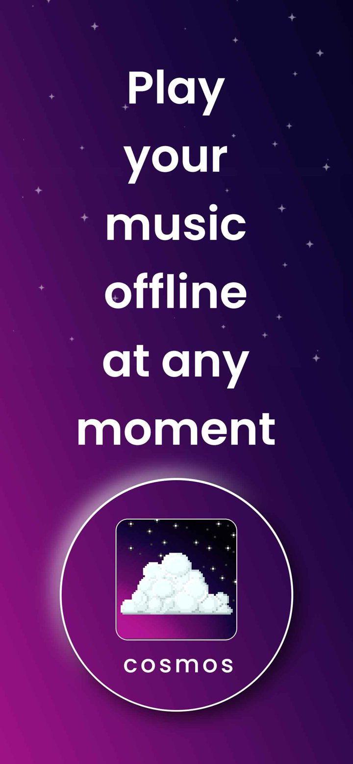 Cosmos : Offline Music Player screenshot 1