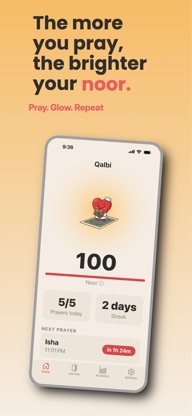 Qalbi: Prayer Tracker screenshot 2