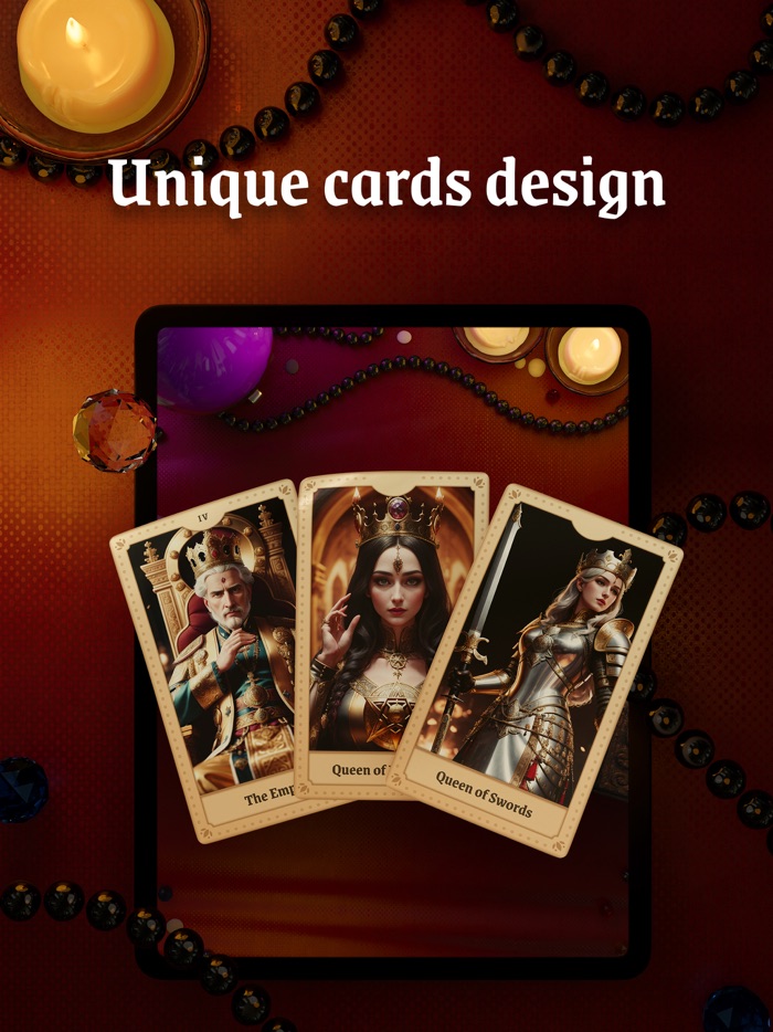 AI Tarot deck card read