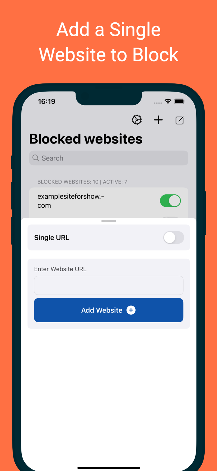 Blkitfy Block Websites & Limit screenshot 2