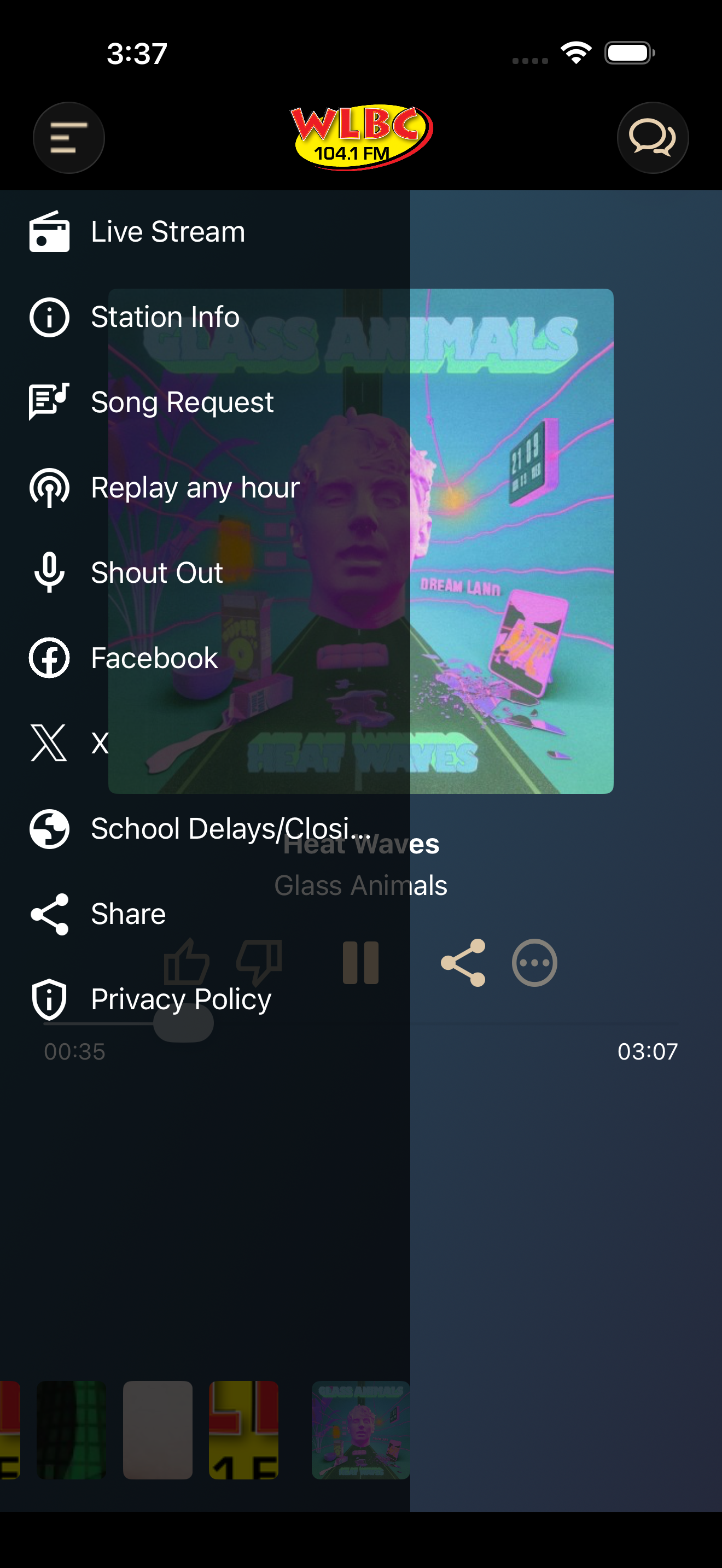 104.1 WLBC screenshot 3