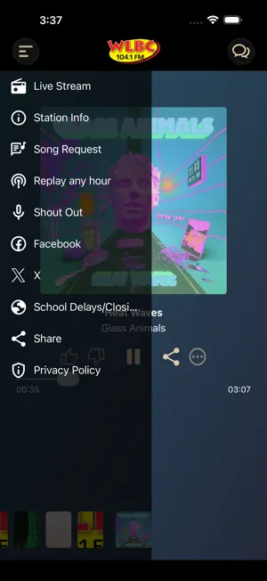 104.1 WLBC screenshot 3