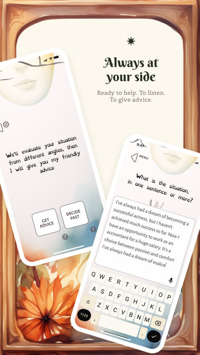 Magic Mirror: Decision Advice Screenshot