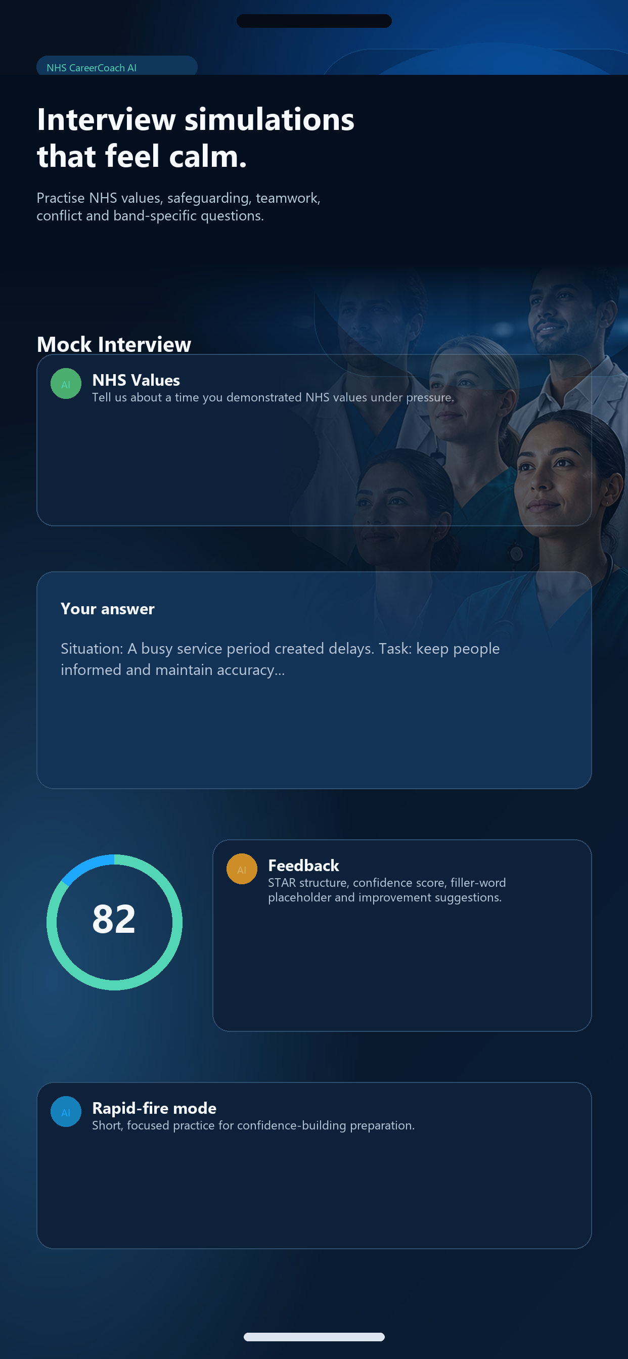 NHS CareerCoach AI screenshot 4