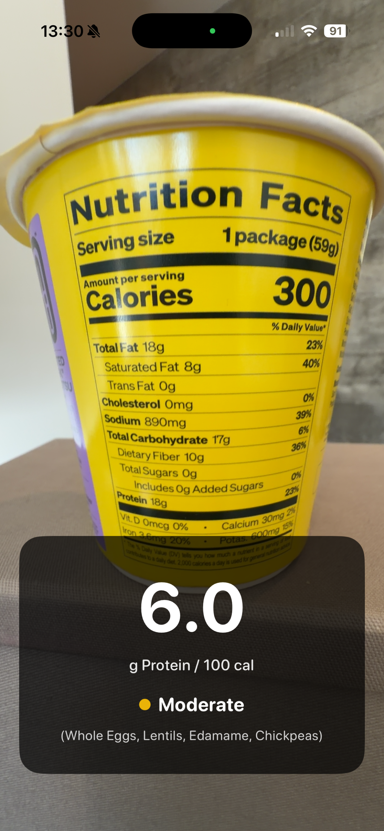 ProteinScore screenshot 3