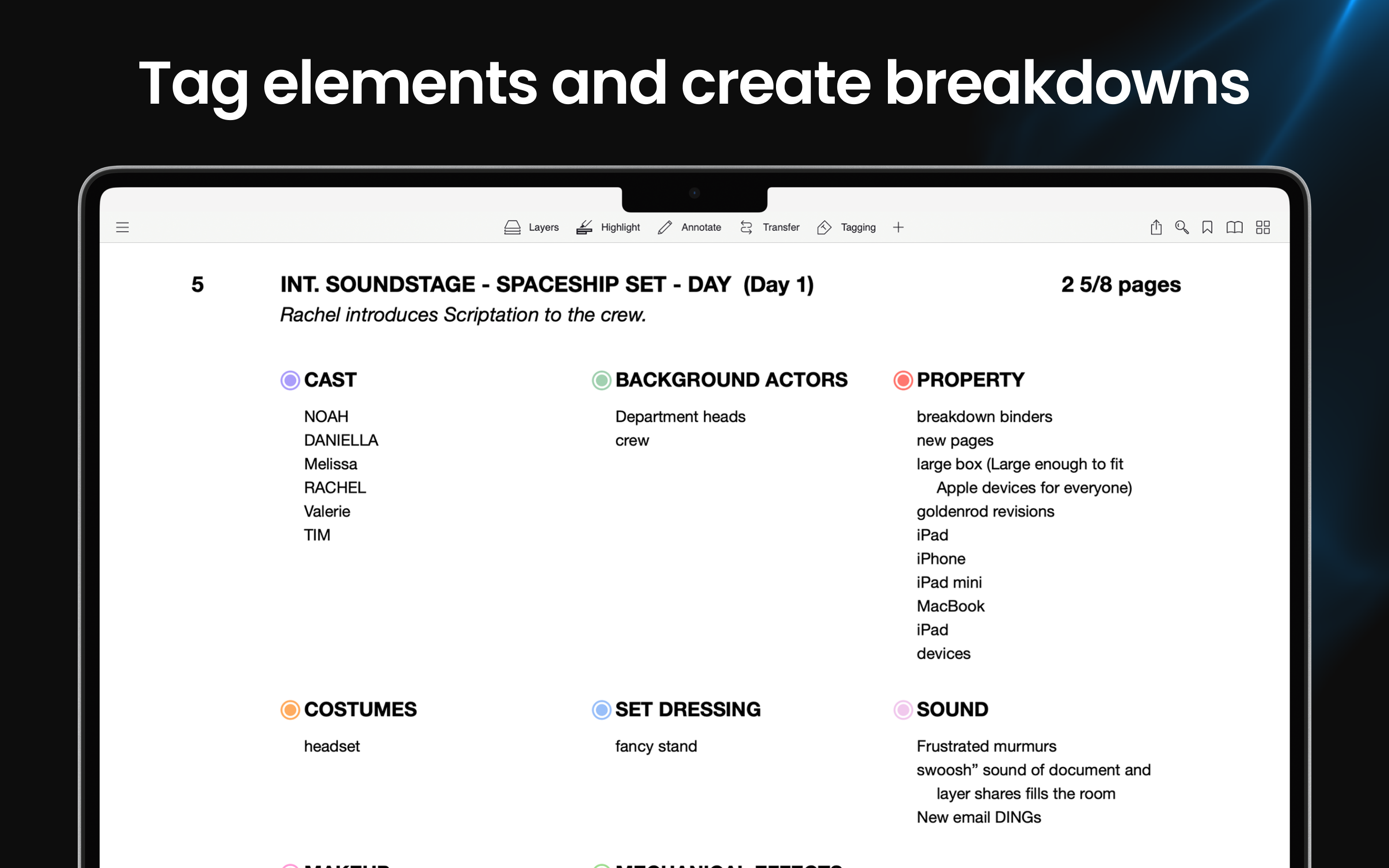 Scriptation: PDF for Film & TV screenshot 27